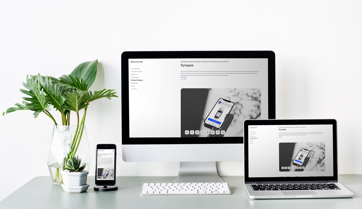 طراحی سایت شخصی طراحی سایت شخصی کوروش صوفی