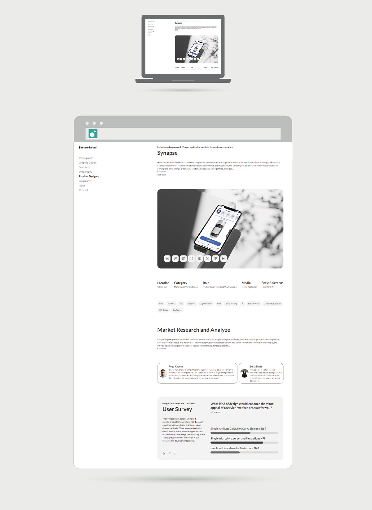 mukup-desktop-kouroshsoufi طراحی سایت شخصی کوروش صوفی