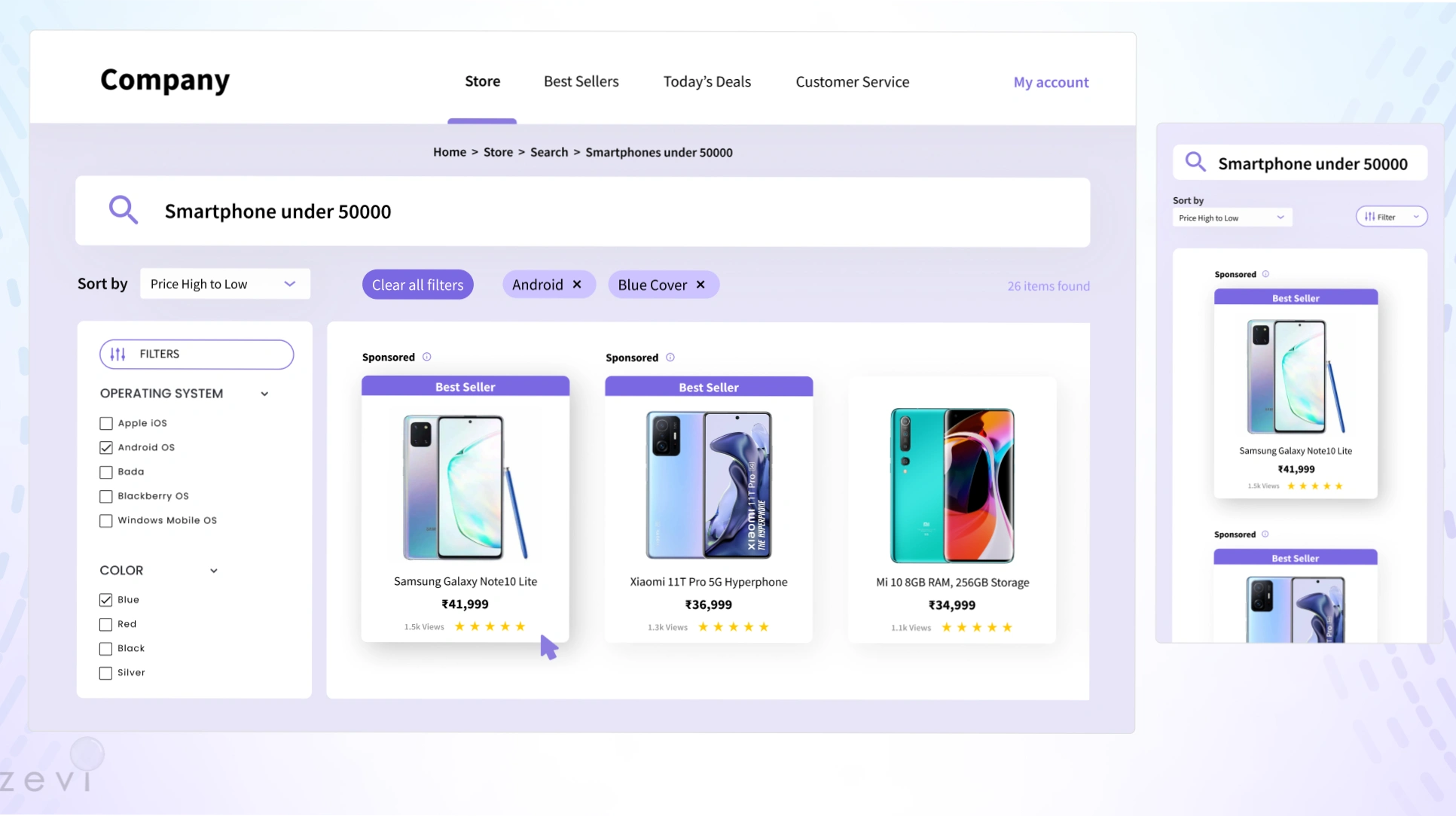 هزینه و تعرفه طراحی وب سایت موبایل - دوره طراحی سایت با موبایل - طراحی سایت برای موبایل