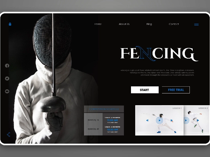 5 ایده طراحی سایت سفید مشکی - نمونه طراحی سایت مشکی و سفید