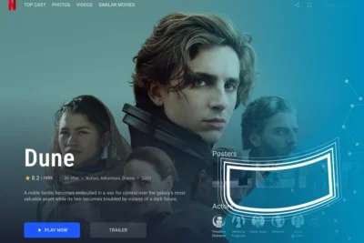 خدمات طراحی سایت فیلم و سریال + امکانات کامل و پشتیبانی